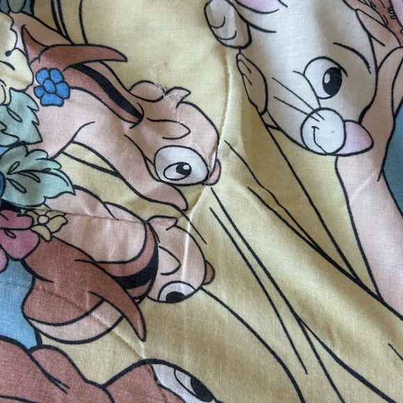 Vintage 90s Snow White Blanket - Picture 10 of 11